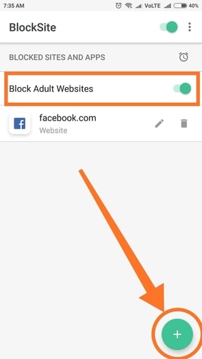 block particular website on chrome