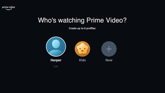 add amazon prime video profiles like netflix